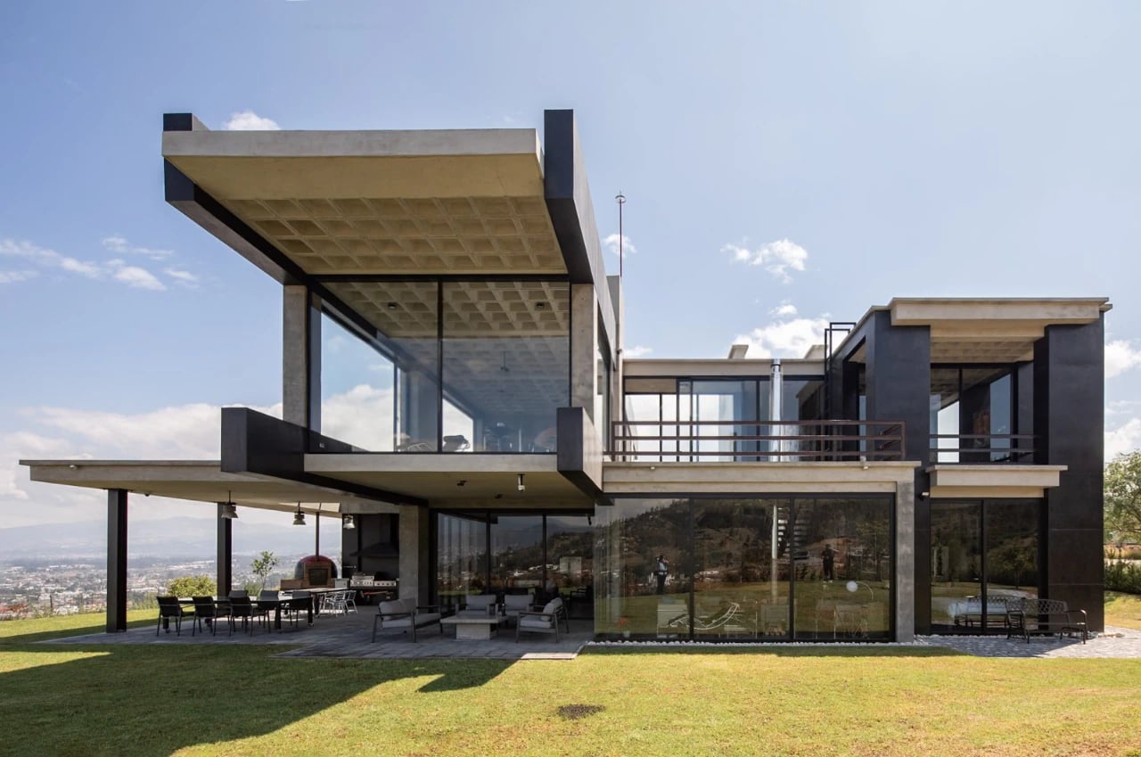 Casa 90 Grados, obra de Collectif+3 en Ilaló, Quito, Ecuador, imagen 4